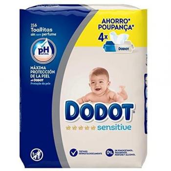 Dodot Dermoactivas Sensitive Wipes Refill 216 Units