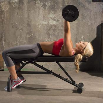 IronGym Gewichtsset – 5 kg Hantelscheiben (4xØ 25 mm)
