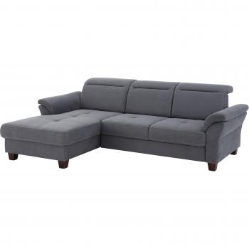 Komfort-Ecksofa Solvei L-Form mit Recamierenabschluss