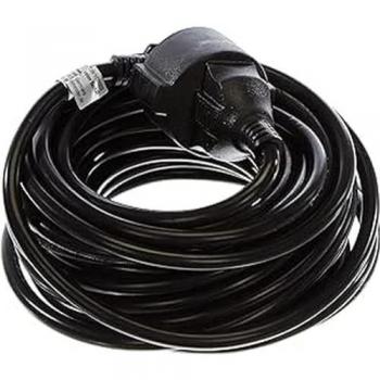 Porte‑terre Meister 10 m – Noir – IP20
