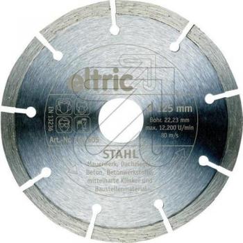 EGB 125 mm Trennscheibe für Stahl mit Diamant