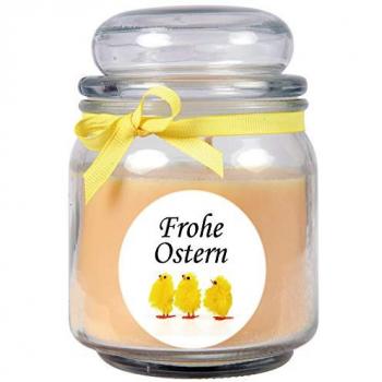 Vanille-Duftkerze Ostern (300g), Küken Design