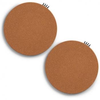 Zeller Present Pinnwand Set, rund, Kork, 2-tlg