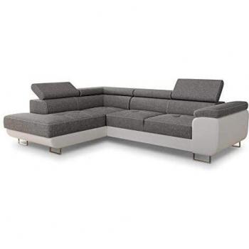 Ecksofa Caris mit Bettkasten und Schlaffunktion