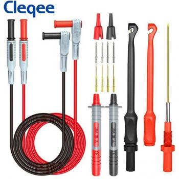 Cleqee Sondas de Prueba con Conector Banana