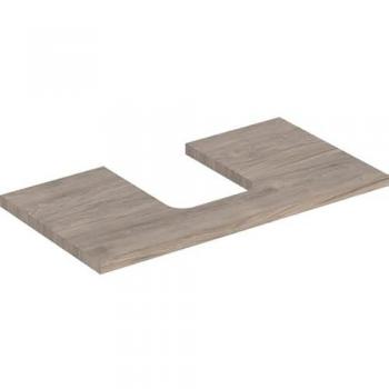 Lavabo Geberit One 75 x 3 x 47 cm, structure bois mélaminé