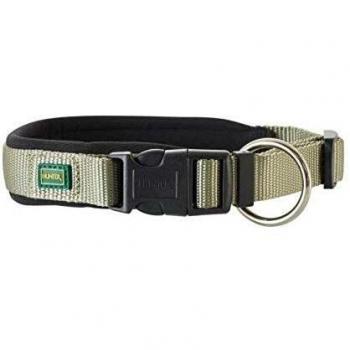 Collier HUNTER Vario Plus pour chien, néoprène, 45–50 cm, Vert/Noir