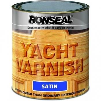 Ronseal Exterior Yacht Varnish Satin 500ml RSLYVS500