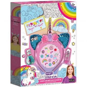 Magic Unicorn Set di Bellezza per Capelli e Unghie