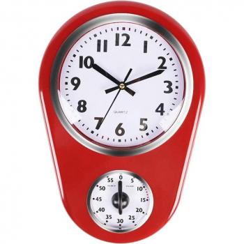 Horloge rétro 8.5 pouces avec minuterie facile à lire