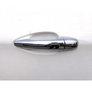 8PCS Chromed ABS Door Handle Trim for Peugeot Car Styling