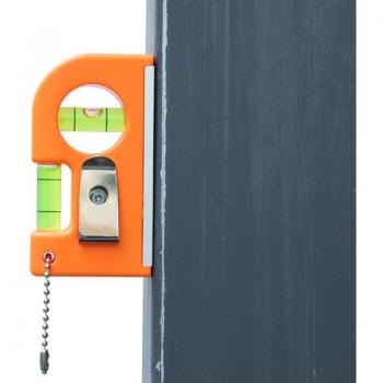 Keychain Level with Metal Hooks