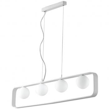 Luminaire Suspendu Roxy 120 cm, LED G9 40 W – Blanc