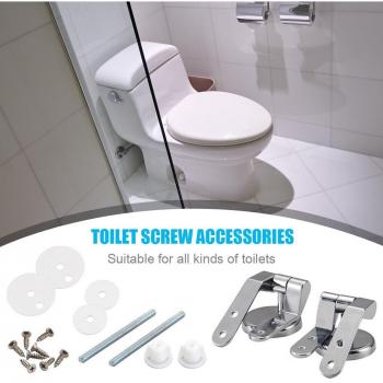 Zinc-Alloy Toilet Lid Hinge with Plastic Washer
