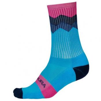Calcetines Endura Jagged, color Azul, talla S/M