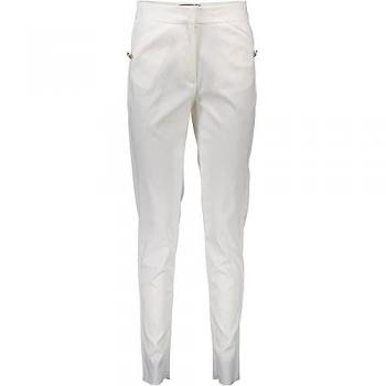 Just Cavalli Women's White Chinos with Logo