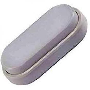 18W Outdoor Oval LED Wall Light 1300 Lumens IP44 4000K