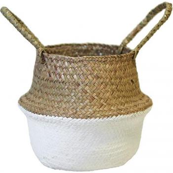 Cesta de Ropa Sucia Seagrass Elegante