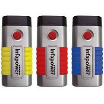 INFAPOWER 3 LED Handy Portable Torch, Set of 18, Multi-Colour