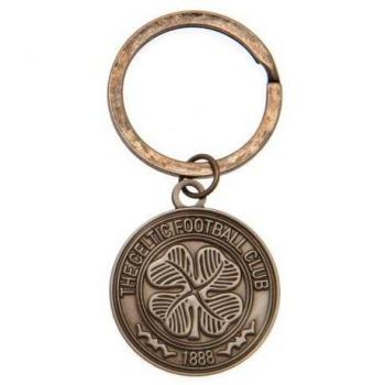 Llave Celtic Escudo Retro de Plata
