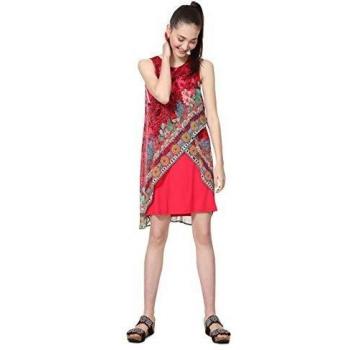 Robe Monique Femme Desigual Rouge Carmin