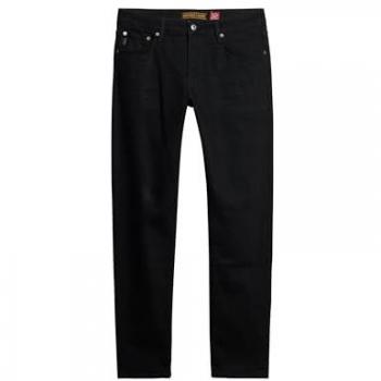 Superdry Denim Orgánico Jeans Entallados Negro (30/30)