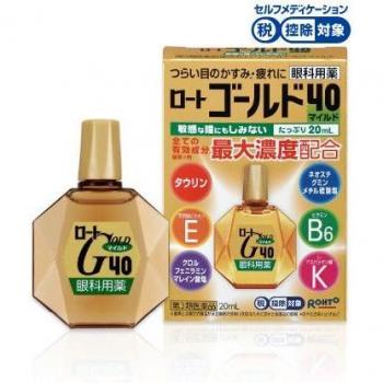Gocce per occhi Rohto Gold 40, 15 ml