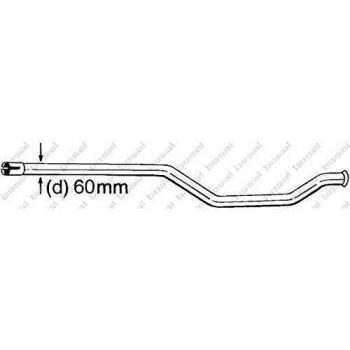 Repair Pipe for Catalytic Converters (Bosal 889-007)