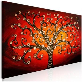 Toile Murale Arbre Ardent 135x45cm