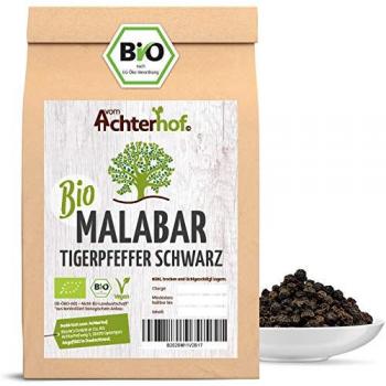 Malabar Pfeffer ganz schwarz Bio (100g)