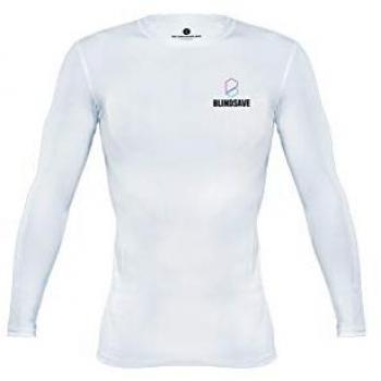 Blindsave Blanc Compression T-Shirt for Men