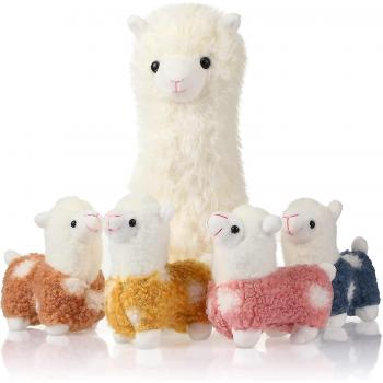 Muñecos de Peluche de Llama y Alpaca