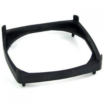 92 mm axial Lüfter‑Einbausatz – antivibrant, steckerlos