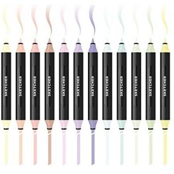 Pastels Sketcher 12‑pack Molotow