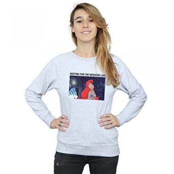 Grey The Little Mermaid Holiday Prep Hoodie – Women's Medium