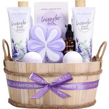 Lavender Spa Pamper Gift Set for Women 11pcs
