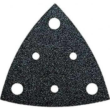 FEIN Schleifblätter, gelocht, Kantenlänge 80 mm, Korn 60, 5er Pack