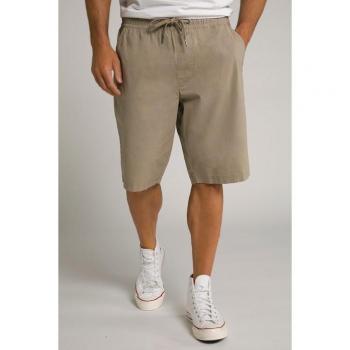 Bermuda Marrone Uomo Taglia XL in Cotone con Cintura Elastica