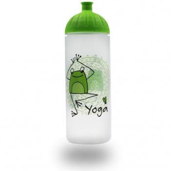 ISYbe Reise‑Trinkgefäß 700 ml – Yogafrosch‑Motiv, leichten Transport