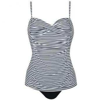 Sunflair Tankini Basic (1 St) – Verwickeltes Oberteil + klassischer Slip