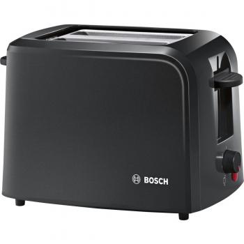 Dual-Bite Black Toaster – Bosch Village Series TAT3A0133G