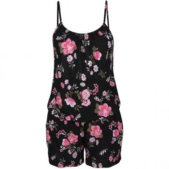 Women's Casual Floral Print Jumpsuit