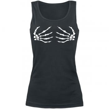 Top Grabbing Death Donna Nero M-XXL