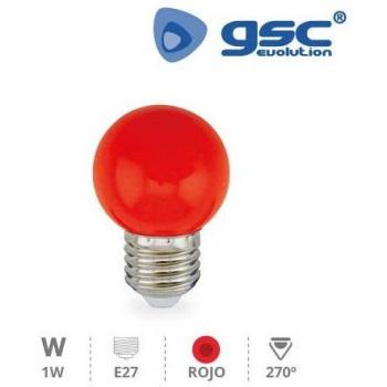 Ampoule LED E27 Couleur Rouge