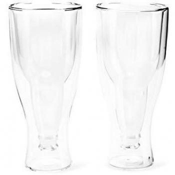 Doppelwandige Biergläser