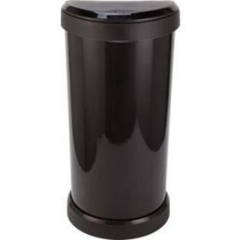 CURVER 40L Black Kitchen Waste Bin