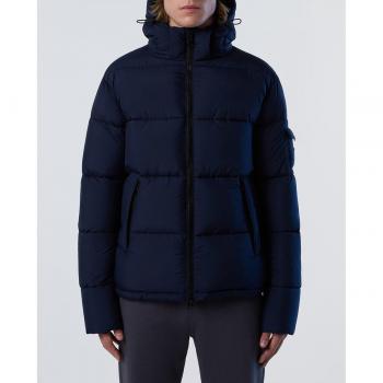 North Sails Anorak in Blau mit Kapuze und mehreren Taschen