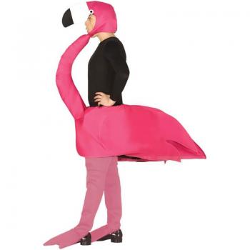 Red‑Hot Flamingo Dress (Large) – Adult Male
