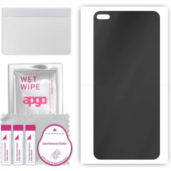 Protector de pantalla apgo Nova 6 matte privado con película hidrogélida anti-espías y soporte de posicionamiento