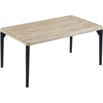Mesa de Comedor Moon Nordish Negro 76x160x100 cm – Adec
